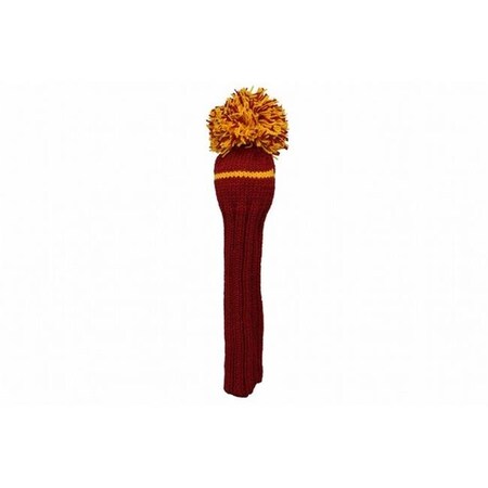 Sunfish Sunfish MY1W 3914 Maroon & Yellow 1Wood Golf Head Cover MY1W 3914